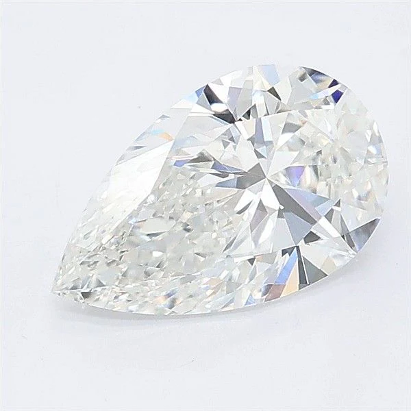 1.51 ct. F/VVS2 Pear Lab Grown Diamond
