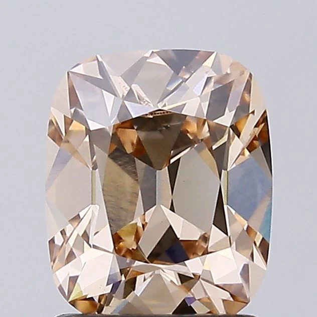 1.51 ct. Fancy Light Brown/VS1 Cushion Brilliant Lab Grown Diamond