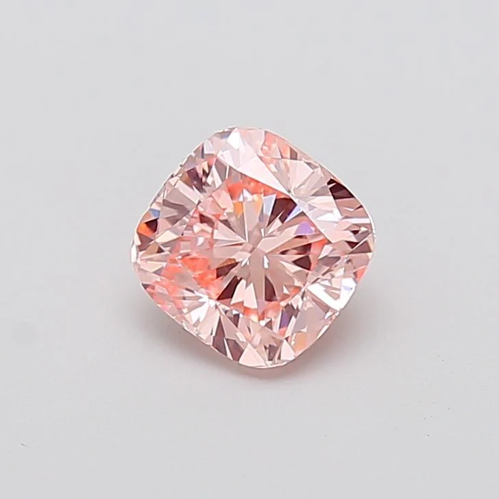1.51 ct. Fancy Vivid Pink/VVS2 Cushion Modified Lab Grown Diamond