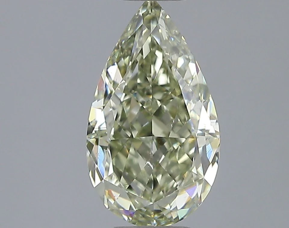 1.51 ct. Fancy Yellow/VS2 Pear Diamond