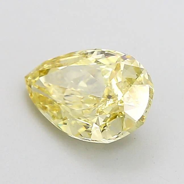 1.51 ct. Fancy Yellow/VS2 Pear Lab Grown Diamond