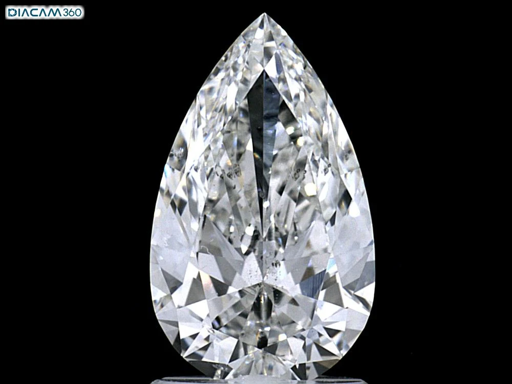 1.51 ct. H/SI2 Pear Diamond