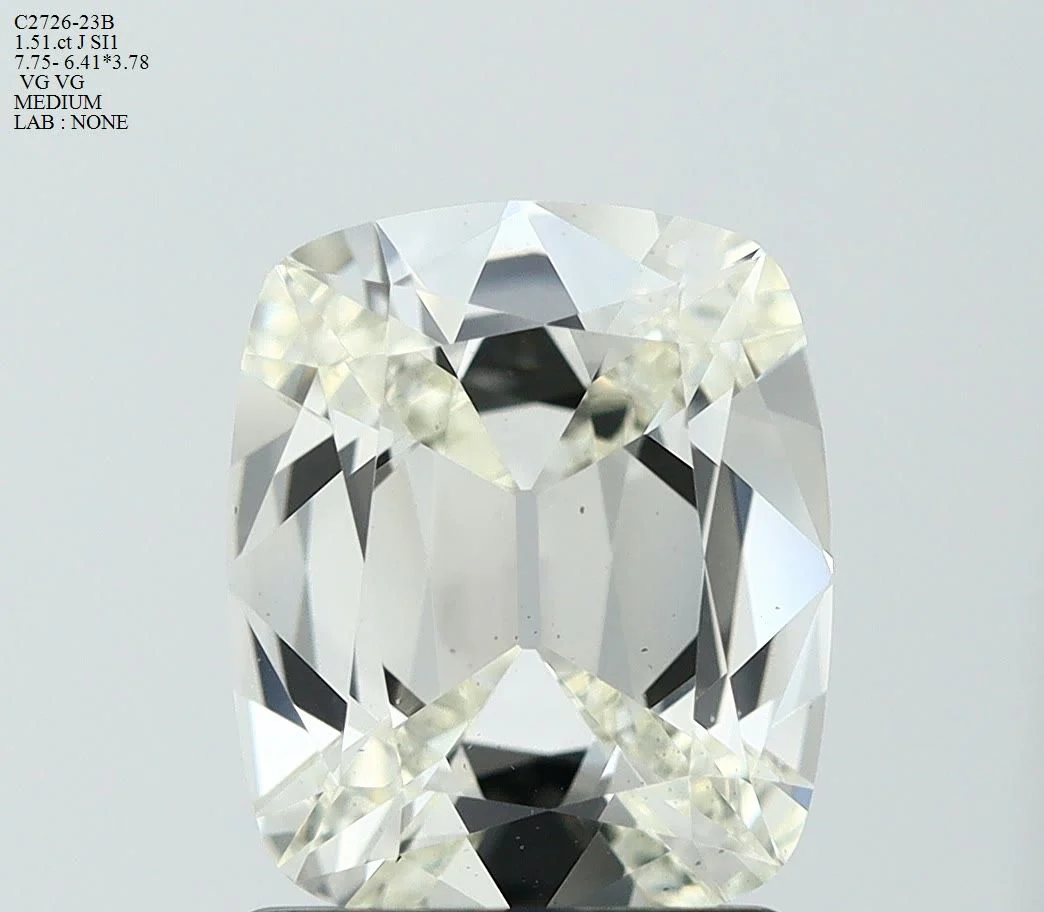 1.51 ct. J/SI1 Old Miner Diamond