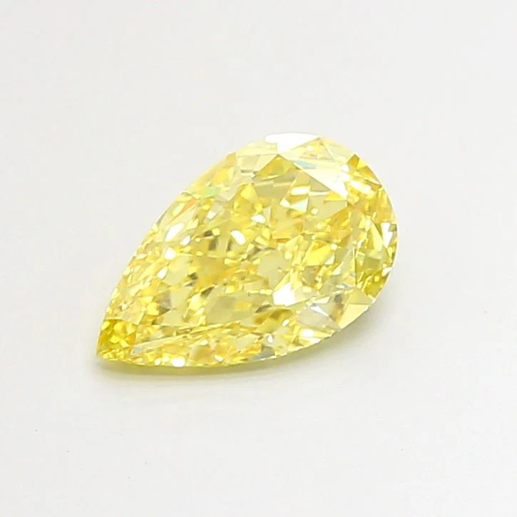 1.52 ct. Fancy Intense Yellow/VS1 Pear Lab Grown Diamond
