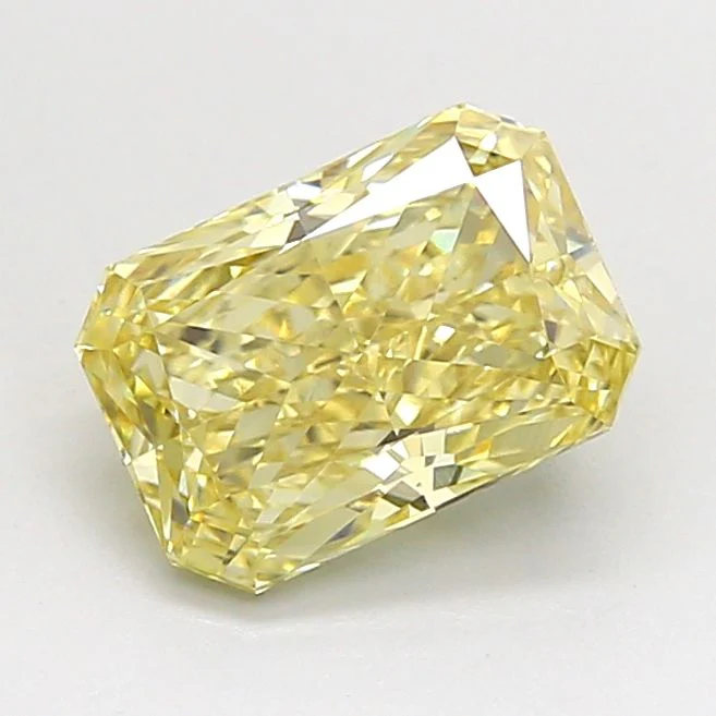 1.52 ct. Fancy Yellow/VVS2 Radiant Lab Grown Diamond