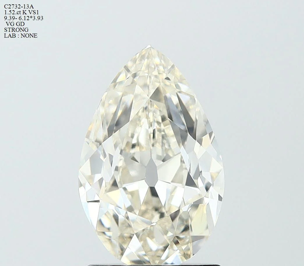 1.52 ct. K/VS1 Old Miner Diamond