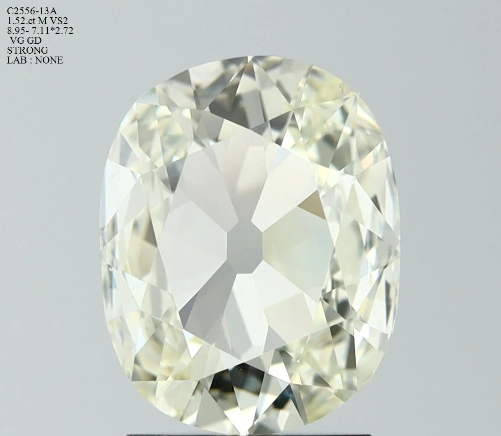 1.52 ct. M/VS2 Old Miner Diamond