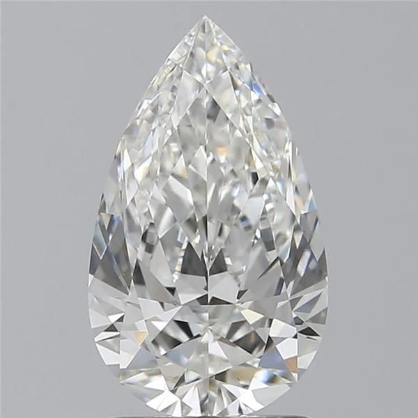 1.53 ct. F/VVS2 Pear Lab Grown Diamond