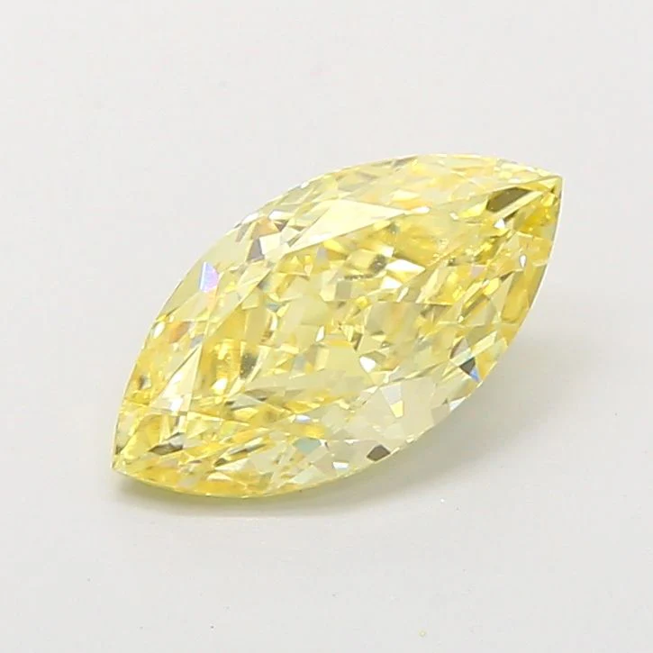 1.53 ct. Fancy Intense Yellow/IF Marquise Lab Grown Diamond