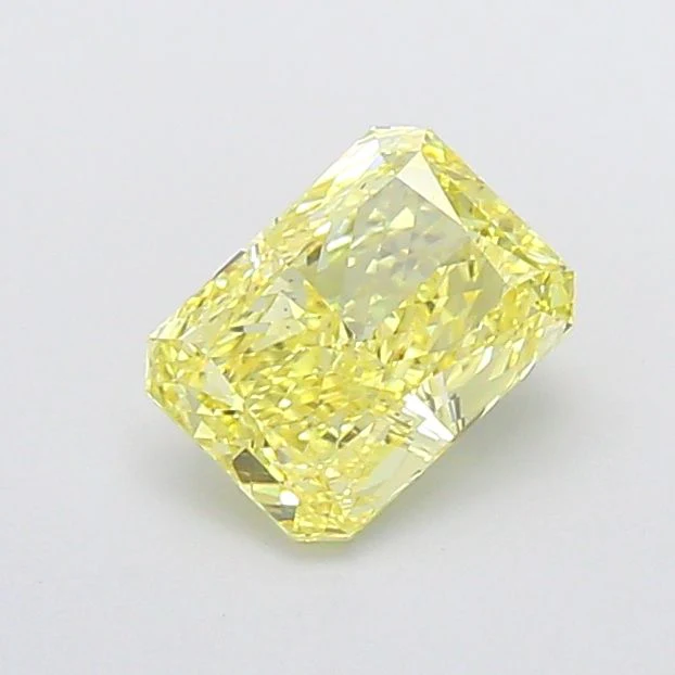1.53 ct. Fancy Intense Yellow/VS1 Radiant Lab Grown Diamond