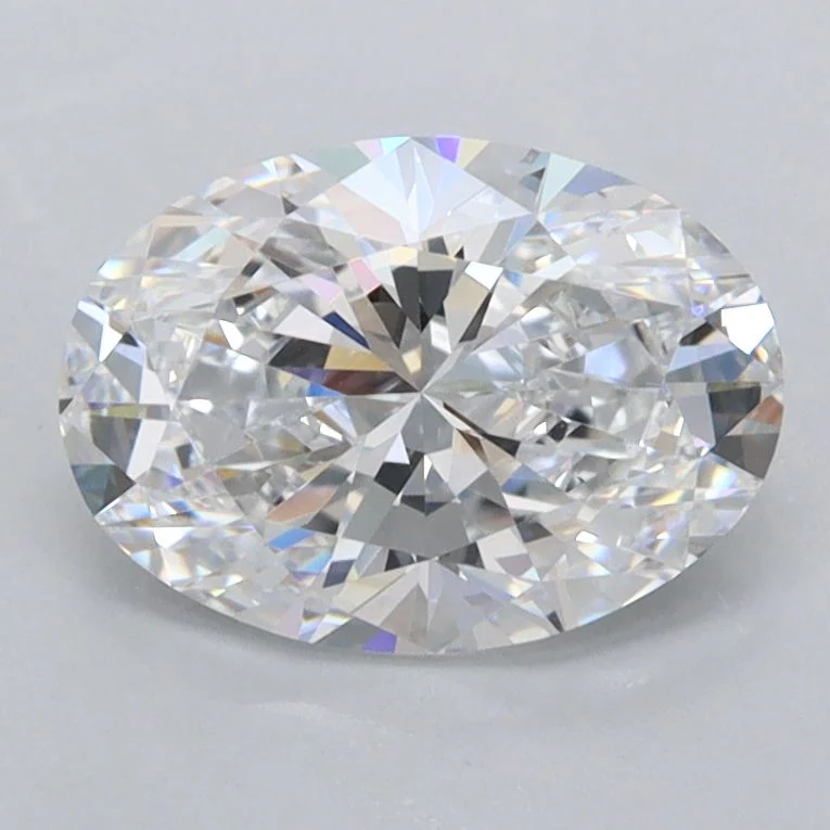 1.54 ct. D/VVS1 Oval Lab Grown Diamond