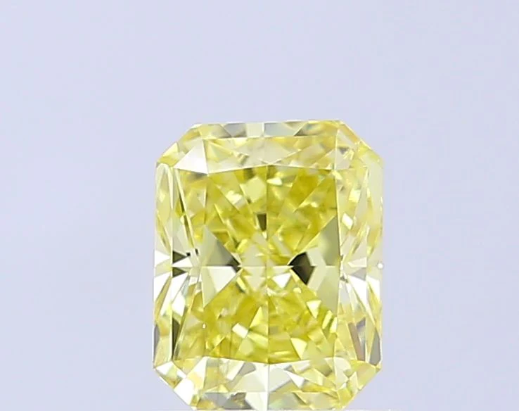 1.54 ct. Fancy Intense Yellow/VS1 Radiant Lab Grown Diamond