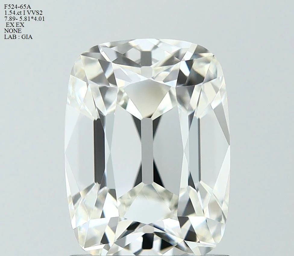 1.54 ct. I/VVS2 Old Miner Diamond