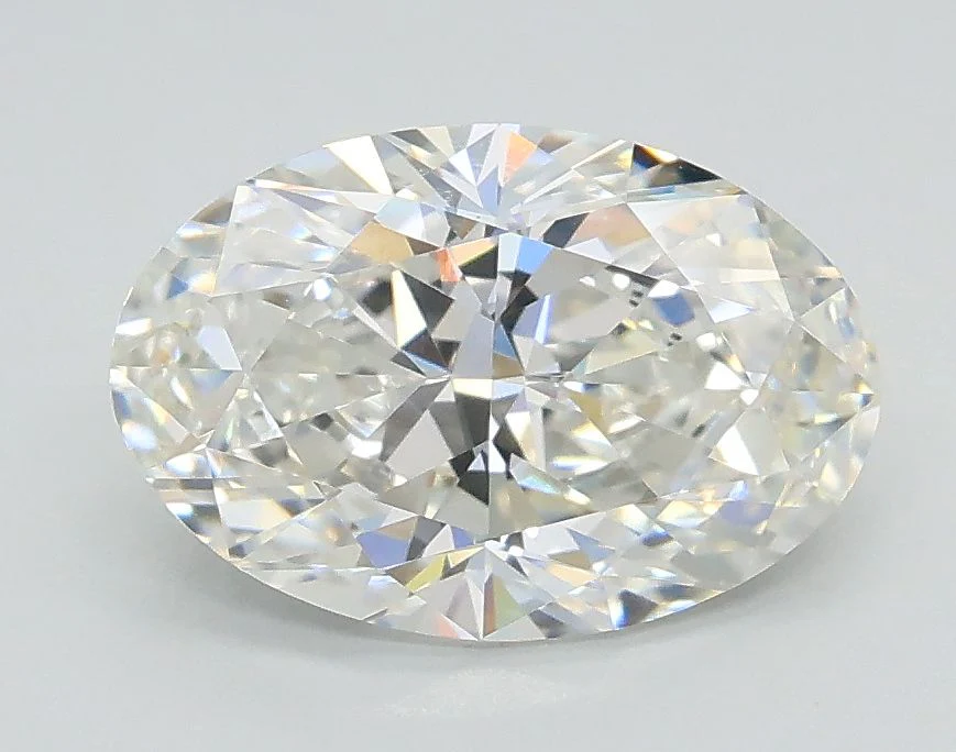 1.55 ct. F/VVS2 Oval Lab Grown Diamond