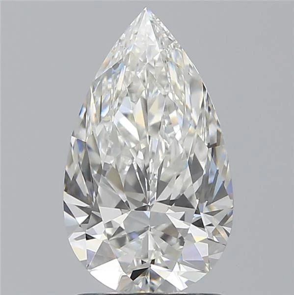 1.55 ct. F/VVS2 Pear Lab Grown Diamond