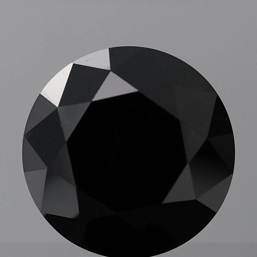 1.55 ct. Fancy Black/VVS2 Round Diamond