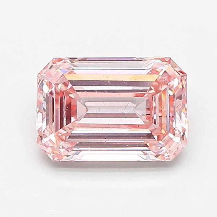 1.55 ct. Fancy Intense Pink/VS2 Emerald Lab Grown Diamond