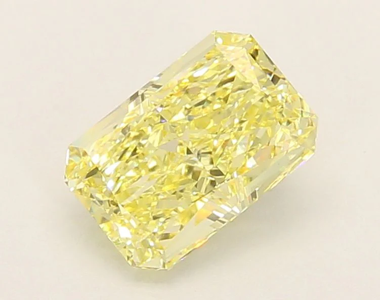 1.55 ct. Fancy Intense Yellow/VS1 Radiant Lab Grown Diamond - Image 2