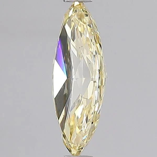 1.55 ct. Fancy Yellow/VS1 Marquise Lab Grown Diamond