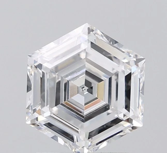 1.56 ct. D/VVS2 Hexagonal Lab Grown Diamond