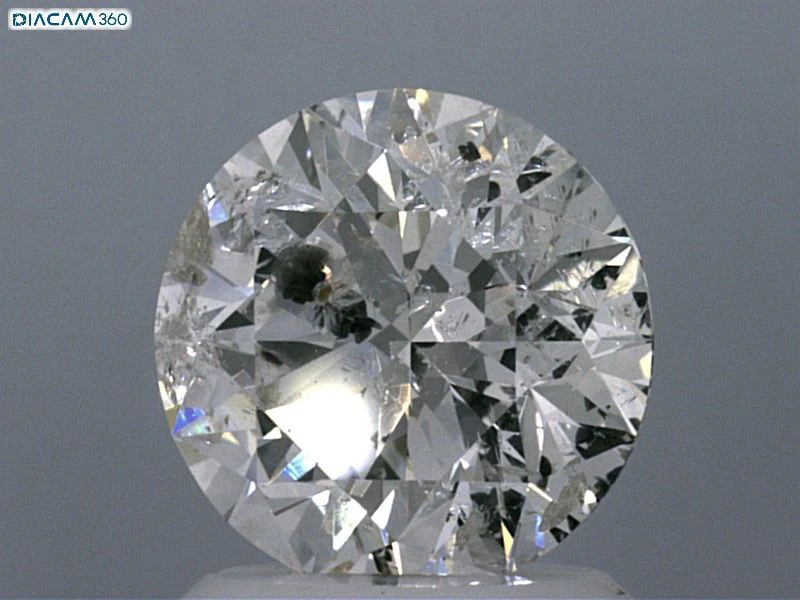 1.56 ct. K/I1 Round Diamond