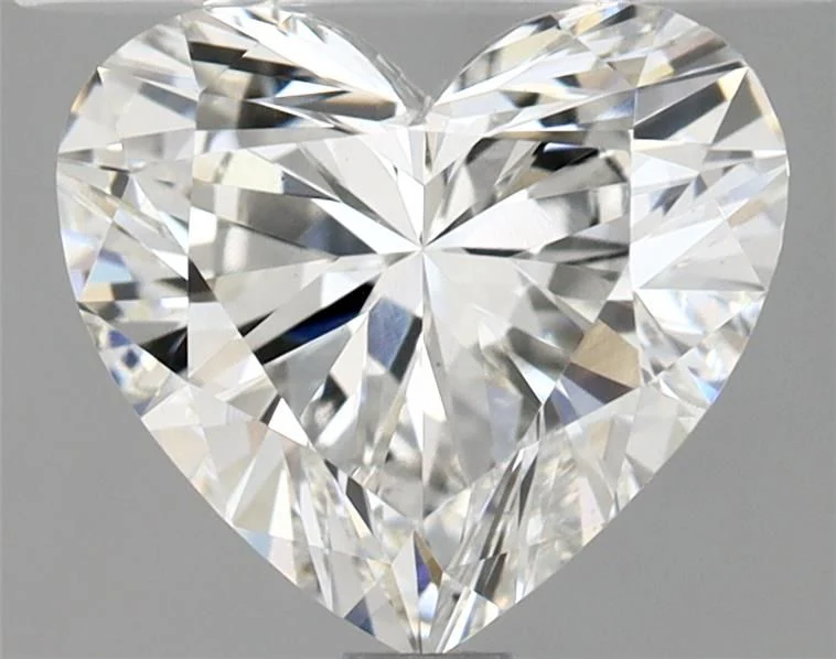 1.57 ct. F/VS1 Heart Lab Grown Diamond