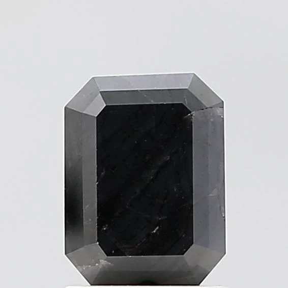 1.57 ct. Fancy Salt And Pepper/VS2 Emerald Diamond