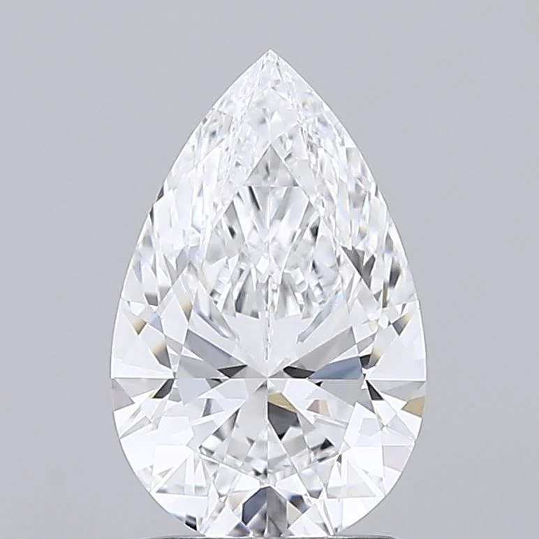 1.58 ct. D/VVS2 Pear Lab Grown Diamond