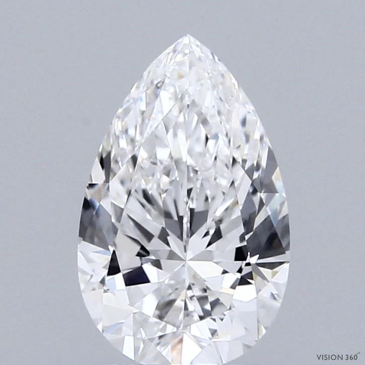 1.58 ct. E/VVS2 Pear Lab Grown Diamond