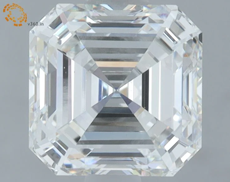 1.58 ct. F/VVS2 Asscher Lab Grown Diamond