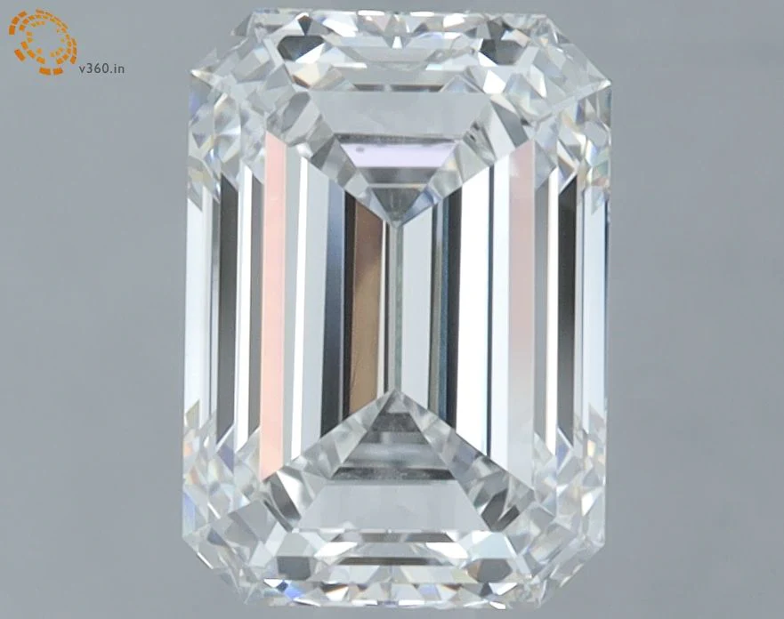 1.59 ct. D/VVS2 Emerald Lab Grown Diamond