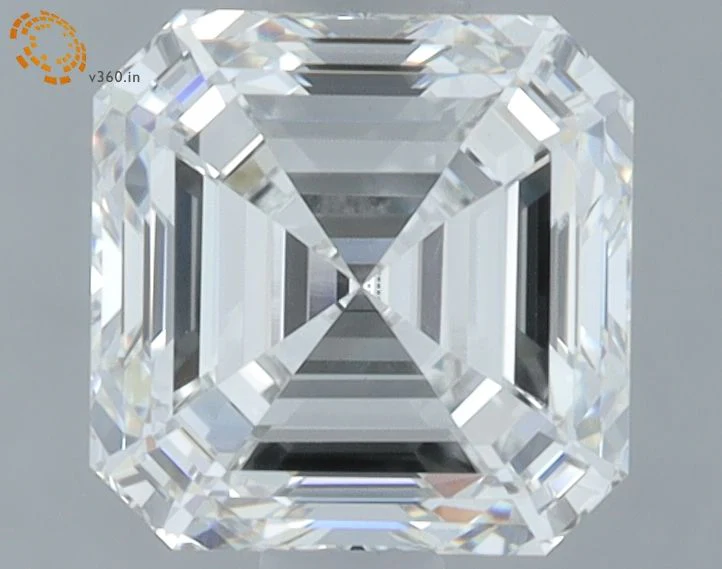 1.59 ct. F/VVS2 Asscher Lab Grown Diamond