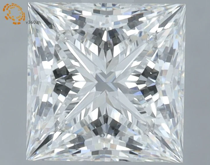 1.59 ct. F/VVS2 Princess Lab Grown Diamond