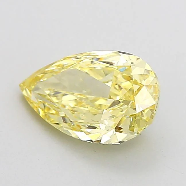 1.59 ct. Fancy Intense Yellow/VVS2 Pear Lab Grown Diamond