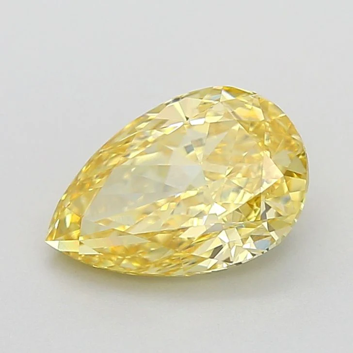 1.59 ct. Fancy Intense Yellow/VVS2 Pear Lab Grown Diamond