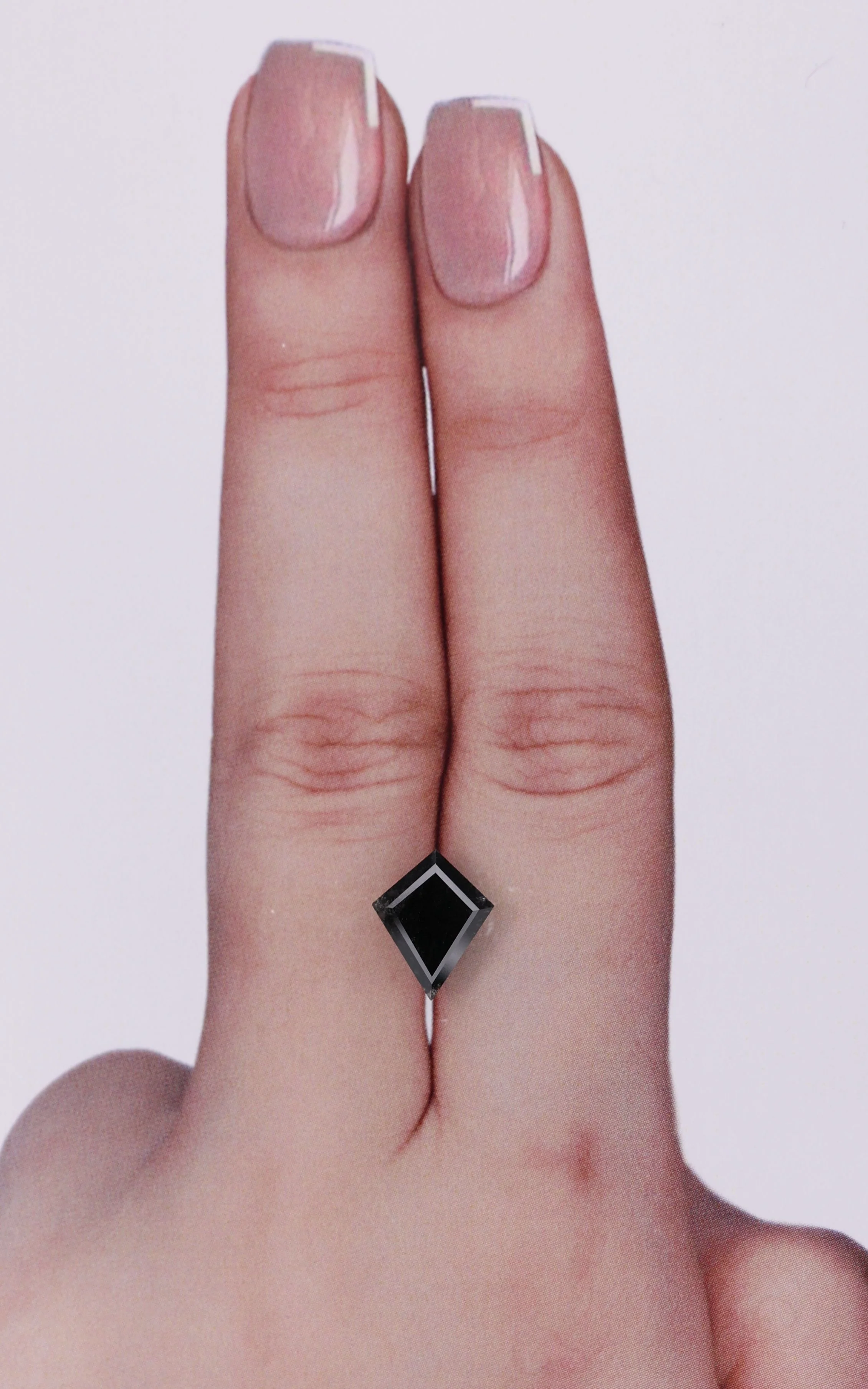 1.62 ct. Fancy Black/VVS2 Kite Diamond