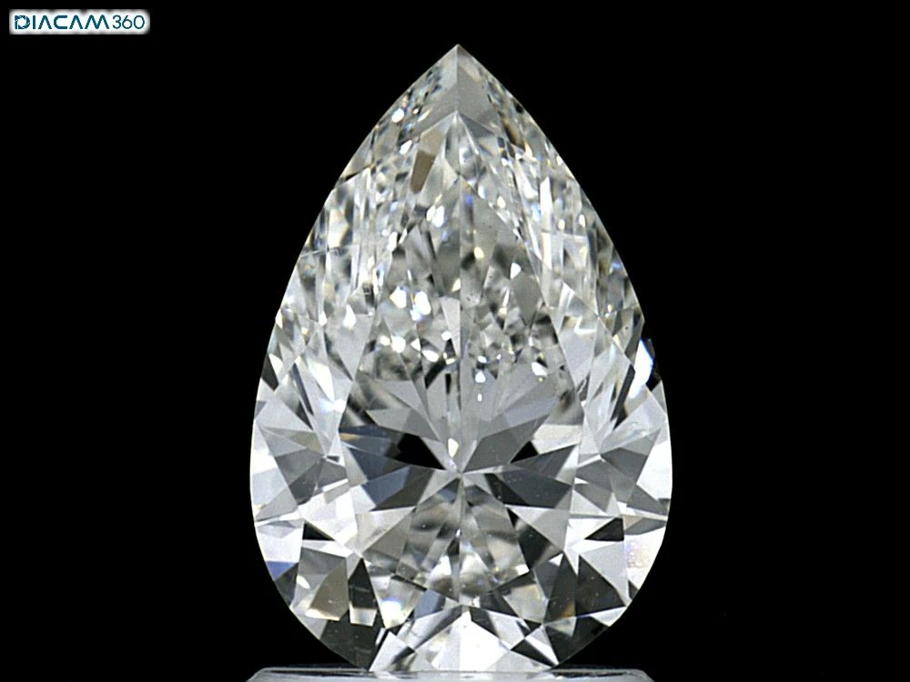 1.65 ct. H/SI1 Pear Diamond