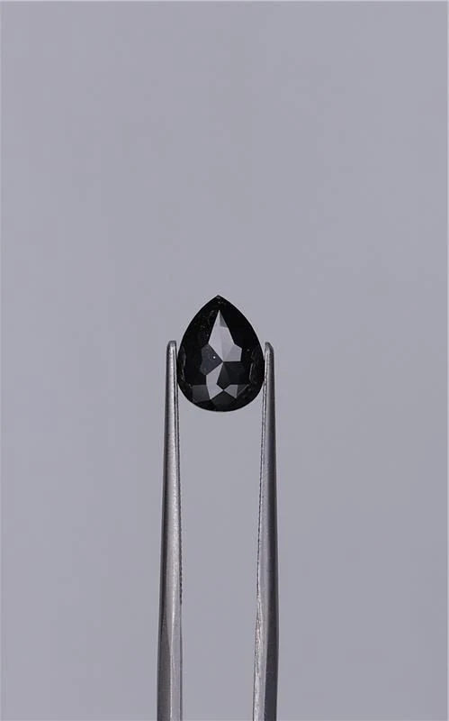 1.67 ct. Fancy Black/VVS2 Pear Diamond