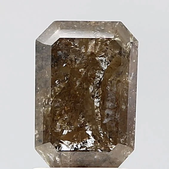 1.67 ct. Fancy Salt And Pepper/VVS2 Emerald Diamond