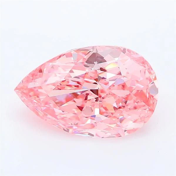 1.69 ct. Fancy Vivid Pink/VS1 Pear Lab Grown Diamond
