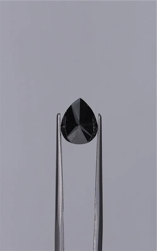 1.70 ct. Fancy Black/VVS2 Pear Diamond