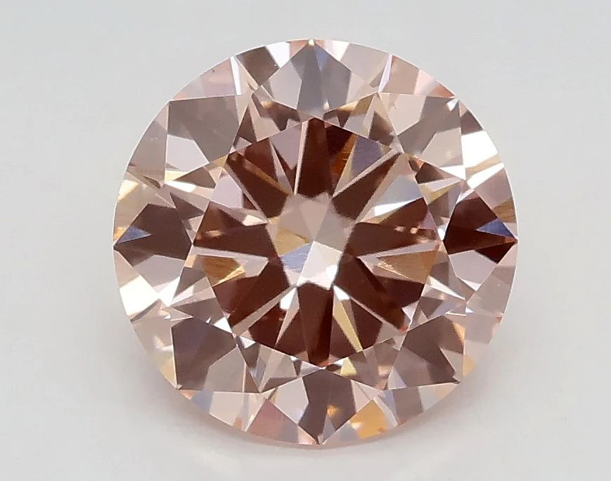 1.70 ct. Fancy Pink/VS1 Round Lab Grown Diamond