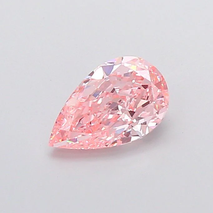 1.71 ct. Fancy Vivid Pink/VVS2 Pear Lab Grown Diamond