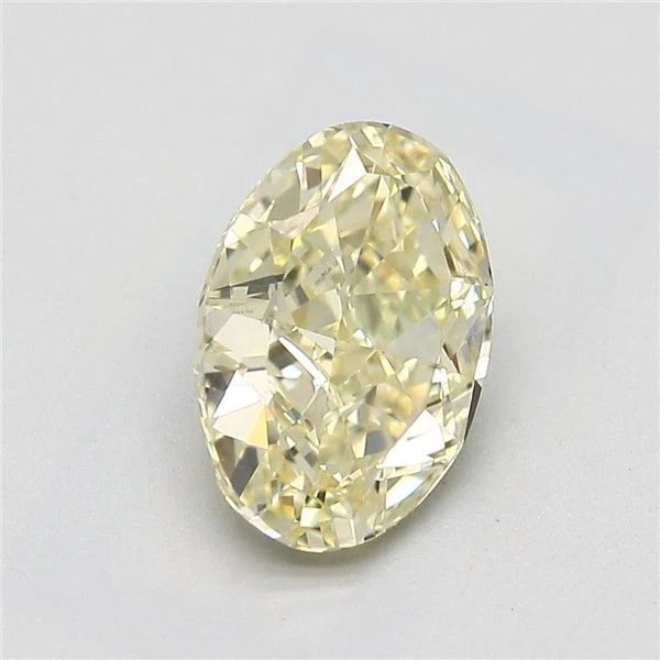 1.74 ct. Fancy Yellow/VVS2 Oval Diamond
