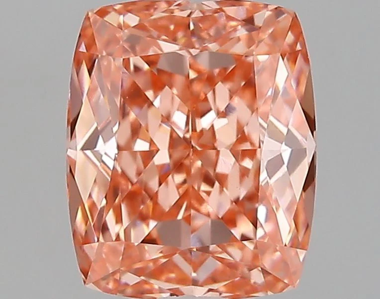 1.76 ct. Fancy Vivid Pink/VVS2 Cushion Modified Lab Grown Diamond