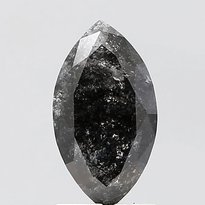 1.78 ct. Fancy Salt And Pepper/VVS2 Marquise Diamond