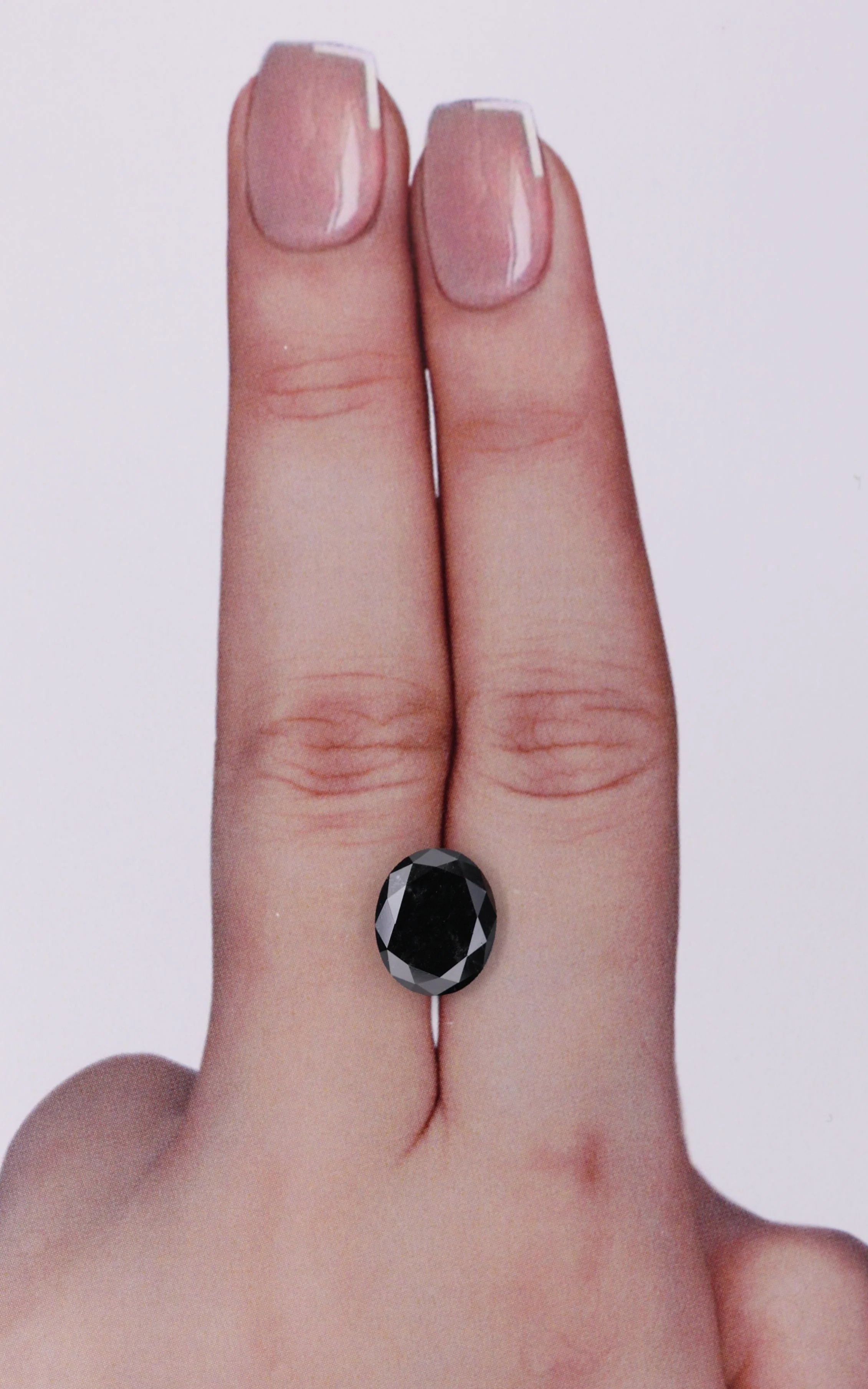 1.89 ct. Fancy Black/VVS2 Oval Diamond