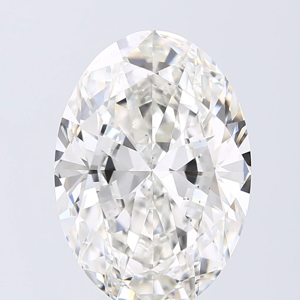 10.01 ct. G/VS2 Oval Lab Grown Diamond