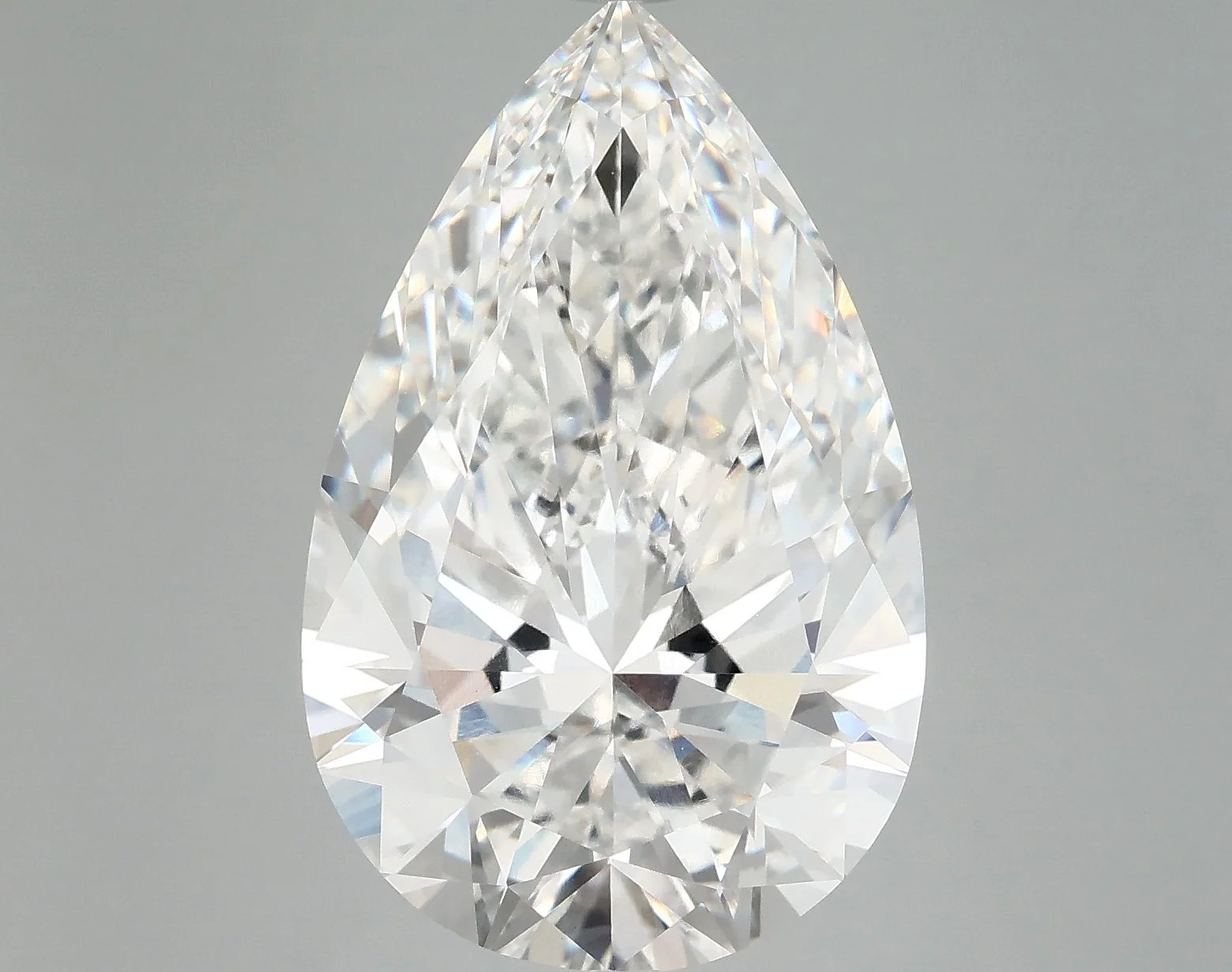 10.04 ct. F/VVS2 Pear Lab Grown Diamond