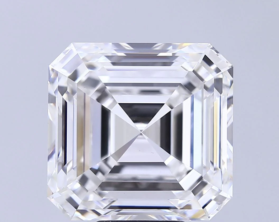 10.62 ct. E/VVS2 Asscher Lab Grown Diamond